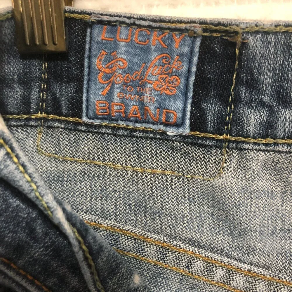 Lucky Brand Made in America Blue Jeans Denim Size Men's 26 Women's‎ 2